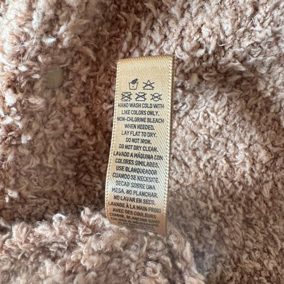 NWOT, Skims Cozy Knit Pullover Sweater, Camel (Nutmeg Brown Color), Size S/M - Picture 15 of 16